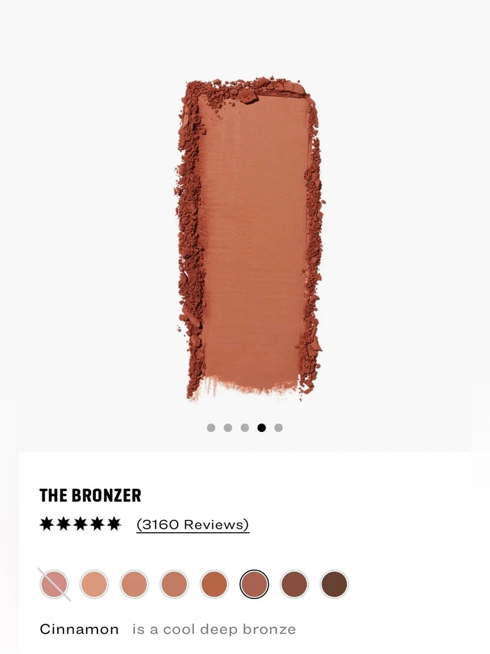Jones Road Compact Bronzer - Shade Cinnamon